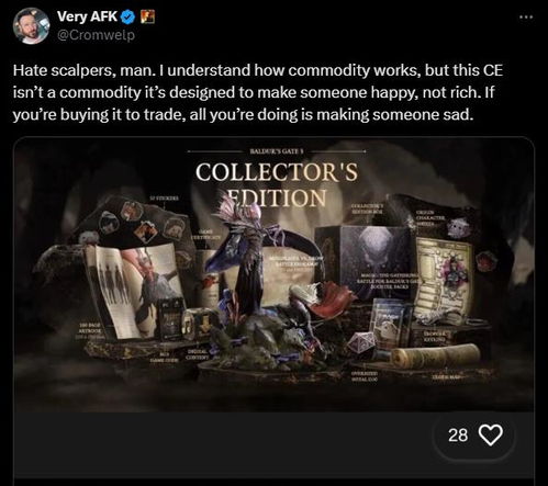 博德之门3发行总监力挺《光与影：33号远征队》