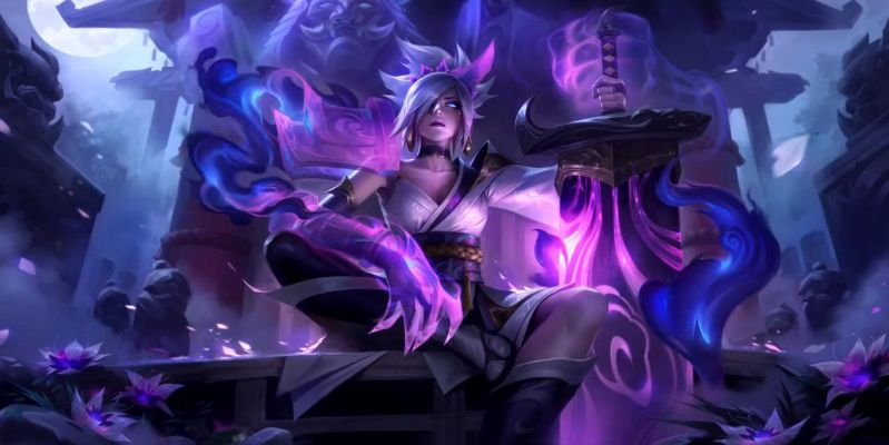 《英雄联盟》灵魂莲华皮肤原画曝光：艾希、艾瑞莉娅、婕拉