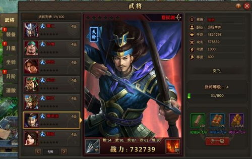 《王于兴师四星武将：揭秘隐藏的绝世战神！》