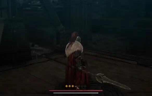 第一狂战士卡赞鬼气弥漫的枪刃位置