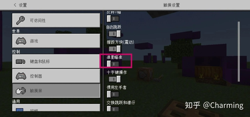 《揭秘！Minecraft准星瞄准快速开启攻略，新手必看！》
