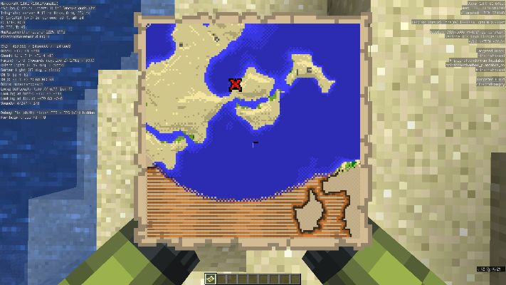 《Minecraft藏宝图红叉宝藏速寻攻略》