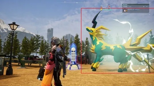 《帕鲁驭雷马技能揭秘：电光火石间的绝技展示》