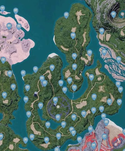 帕鲁溪谷入口快速导航攻略