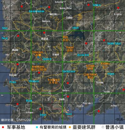 SCUM警察点位置速查！独家揭秘全图一览