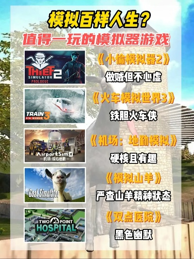 《真实模拟游戏盘点：盘点十大必玩热门游戏》