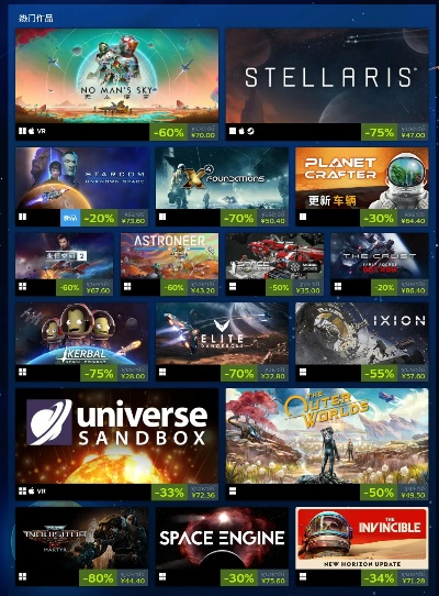 太空模拟游戏盘点：十大热门太空游戏推荐，不容错过！