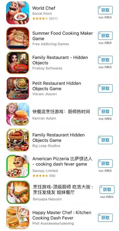 烹饪游戏盘点：十大经典美食制作游戏排行揭晓