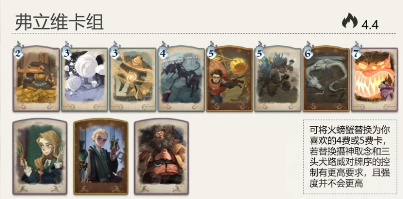 哈利波特觉醒高费弗立维卡组搭配攻略