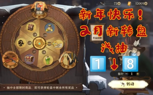 哈利波特觉醒2月转盘奖励大揭秘！🎁