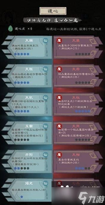 九重试炼道心加点攻略：系统推荐最佳加点配置