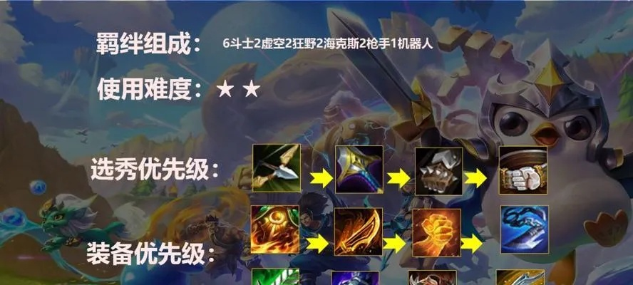 金铲铲之战战神出装攻略：最强装备搭配揭秘