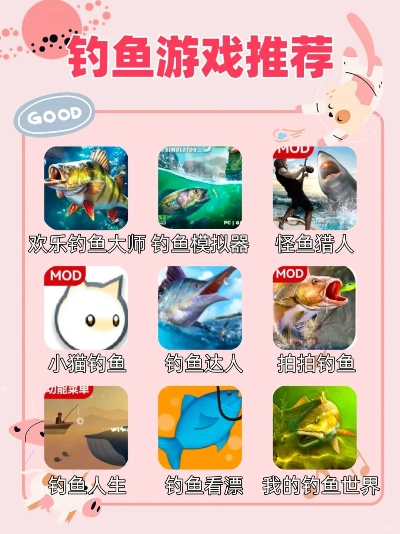 钓鱼游戏盘点：十大耐玩排行榜，钓鱼爱好者必看！