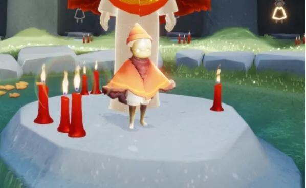 《光遇红裙斗篷获取攻略：轻松解锁斗篷美装》