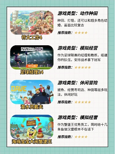 《热门管理游戏盘点：盘点最受欢迎的经营管理游戏》