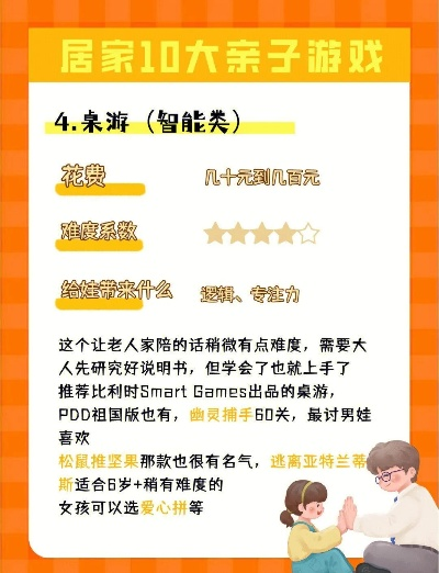 亲子游戏精选：家长陪伴必玩十大游戏排行