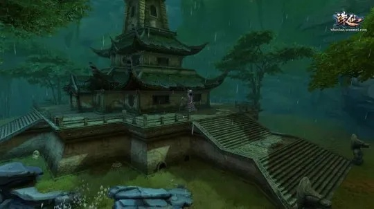 梦幻诛仙死亡沼泽地标风景揭秘：探秘神秘之地