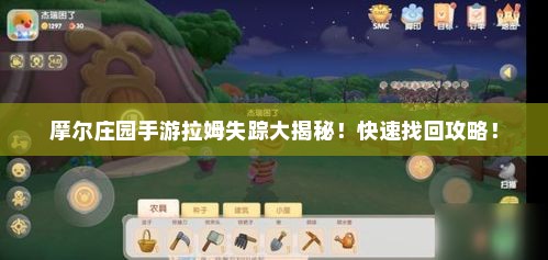 摩尔庄园手游拉姆失踪大揭秘！快速找回攻略！