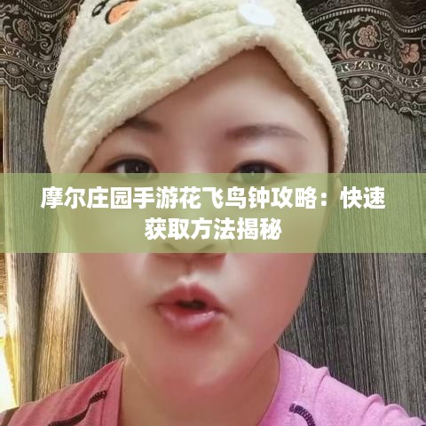 摩尔庄园手游花飞鸟钟攻略：快速获取方法揭秘