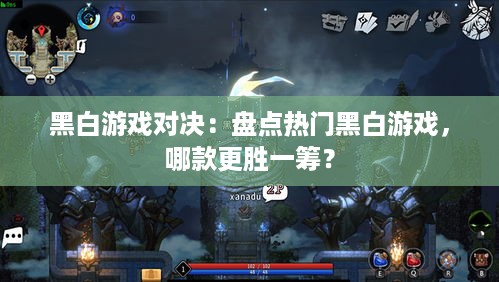 黑白游戏对决：盘点热门黑白游戏，哪款更胜一筹？