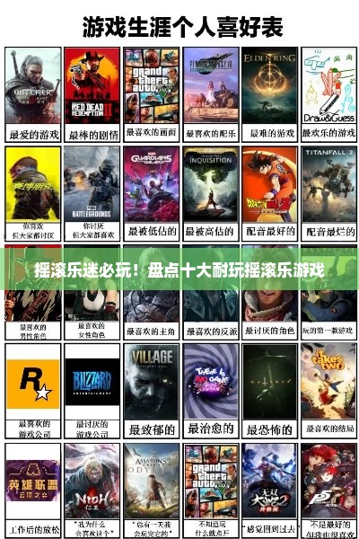 摇滚乐迷必玩！盘点十大耐玩摇滚乐游戏