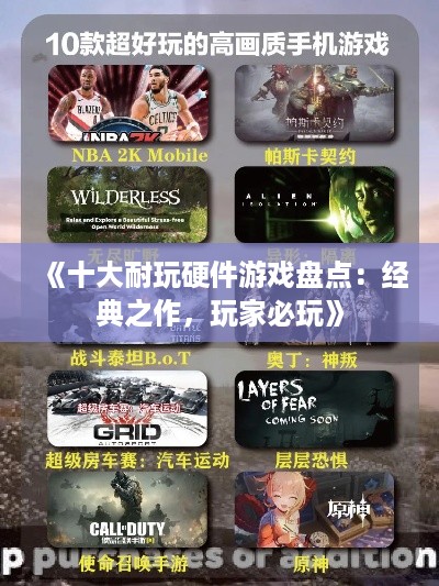 《十大耐玩硬件游戏盘点：经典之作，玩家必玩》