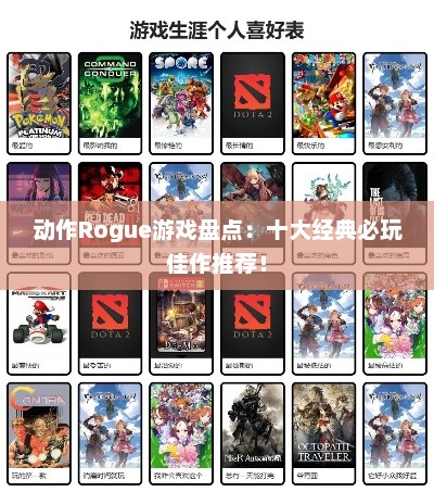动作Rogue游戏盘点：十大经典必玩佳作推荐！