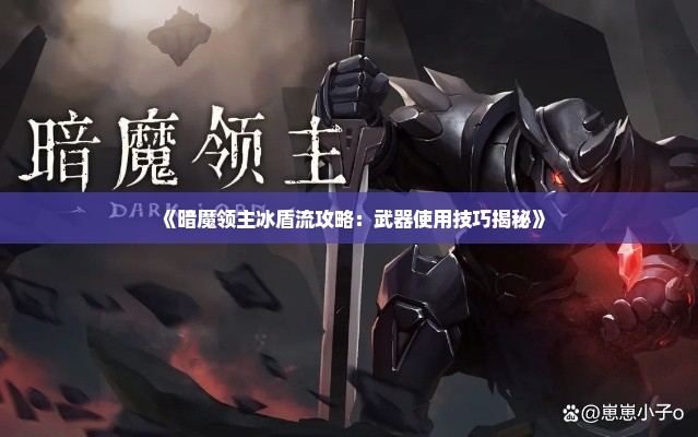 《暗魔领主冰盾流攻略：武器使用技巧揭秘》