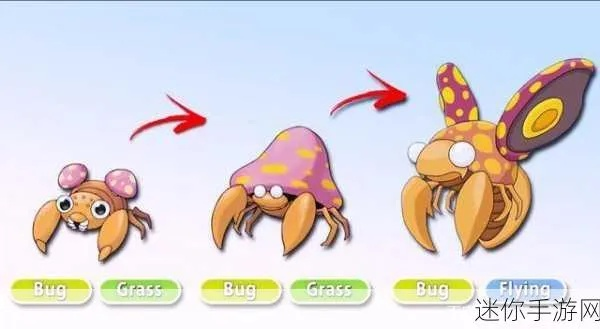 宝可梦派拉斯进化全解析：揭秘几级进化奥秘