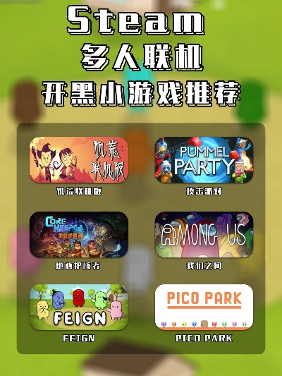 《十大热门多人联机游戏，不容错过的联机盛宴》