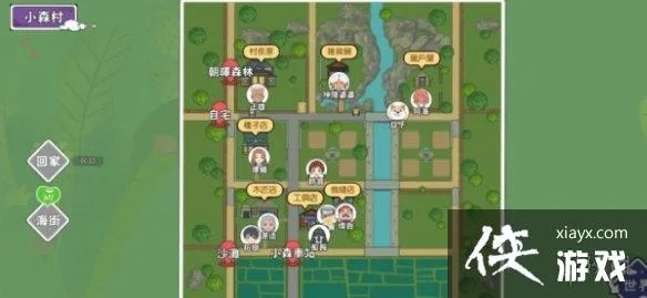 芦笋刷新攻略：小森生活位置速查秘籍