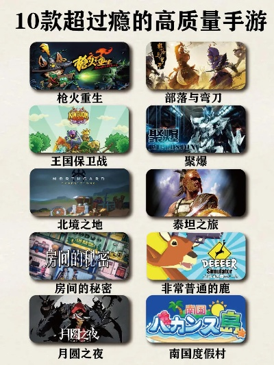 十大高重玩率游戏盘点：揭秘最具耐玩性的热门佳作