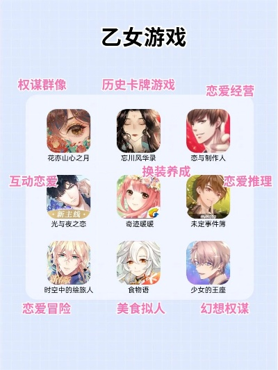 恋爱游戏盘点：十大热门耐玩排行，解锁浪漫游戏新体验