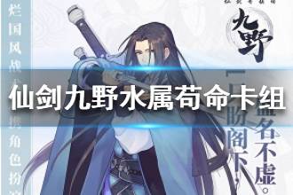 仙剑奇侠传九野苟命水卡组搭配技巧，打造强力阵容攻略揭秘