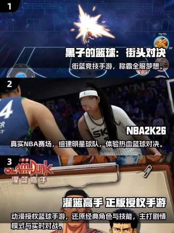篮球游戏盘点：热门排行揭示最佳篮球游戏推荐