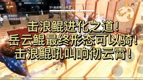 浪鲲进化攻略：岳云鲲三阶进化秘籍大揭秘，高效提升战力！