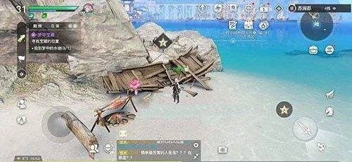 天谕手游宝箱坐标揭秘：水上木刻宝箱位置速查攻略