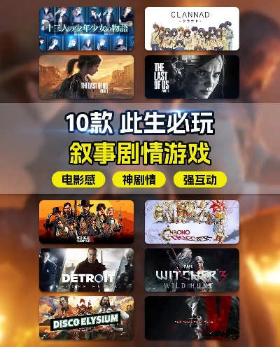 十大经典对话游戏推荐：探索沉浸式互动体验