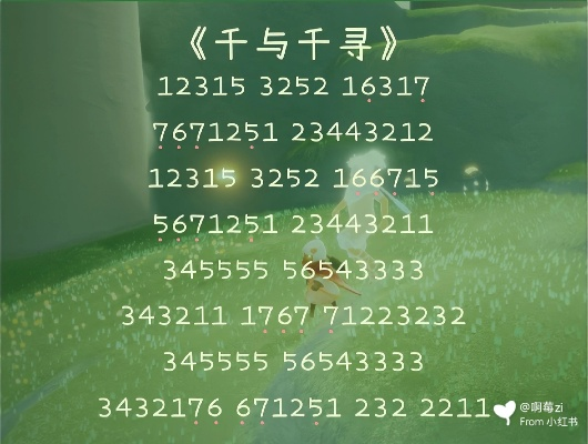 《光遇》千与千寻钢琴弹奏攻略:轻松掌握数字简谱技巧分享 《光遇》千与千寻钢琴弹奏攻略:轻松掌握数字简谱技巧分享