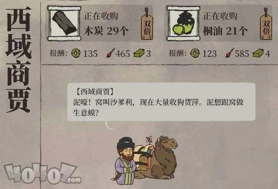 江南百景图西域商贾必去之地揭秘！探秘独特商贾位置攻略