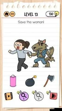 Brain Test 2汤姆冒险第4关终极攻略：绳球挑战高效通关技巧揭秘