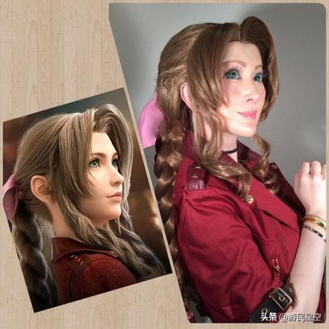 COS达人蒂法神还原引热议，揭秘游戏角色魅力新高度