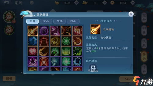 笑傲江湖手游宠物获取攻略：揭秘全宠物获取秘籍，轻松升级！