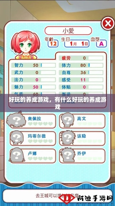 十大热门养成游戏推荐：揭秘养成游戏必玩清单，解锁成长新境界