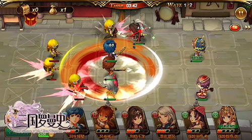 三国萌妹纸集结！《三国罗曼史》评测：卡牌+即时战略，体验独特浪漫战纪