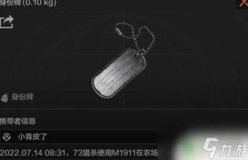 暗区突围身份牌有何妙用？道具功能解析新视角