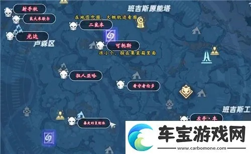 幻塔班吉斯风光秘境，风景点位置全解析