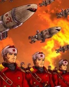 二战风云再起，红色帝国崛起战警戒