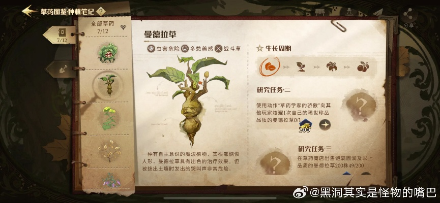 哈利波特魔法觉醒草药课教室精准定位大揭秘