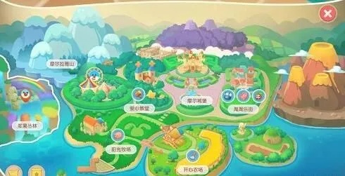 摩尔庄园手游探秘：力量之泉入口与精准定位攻略